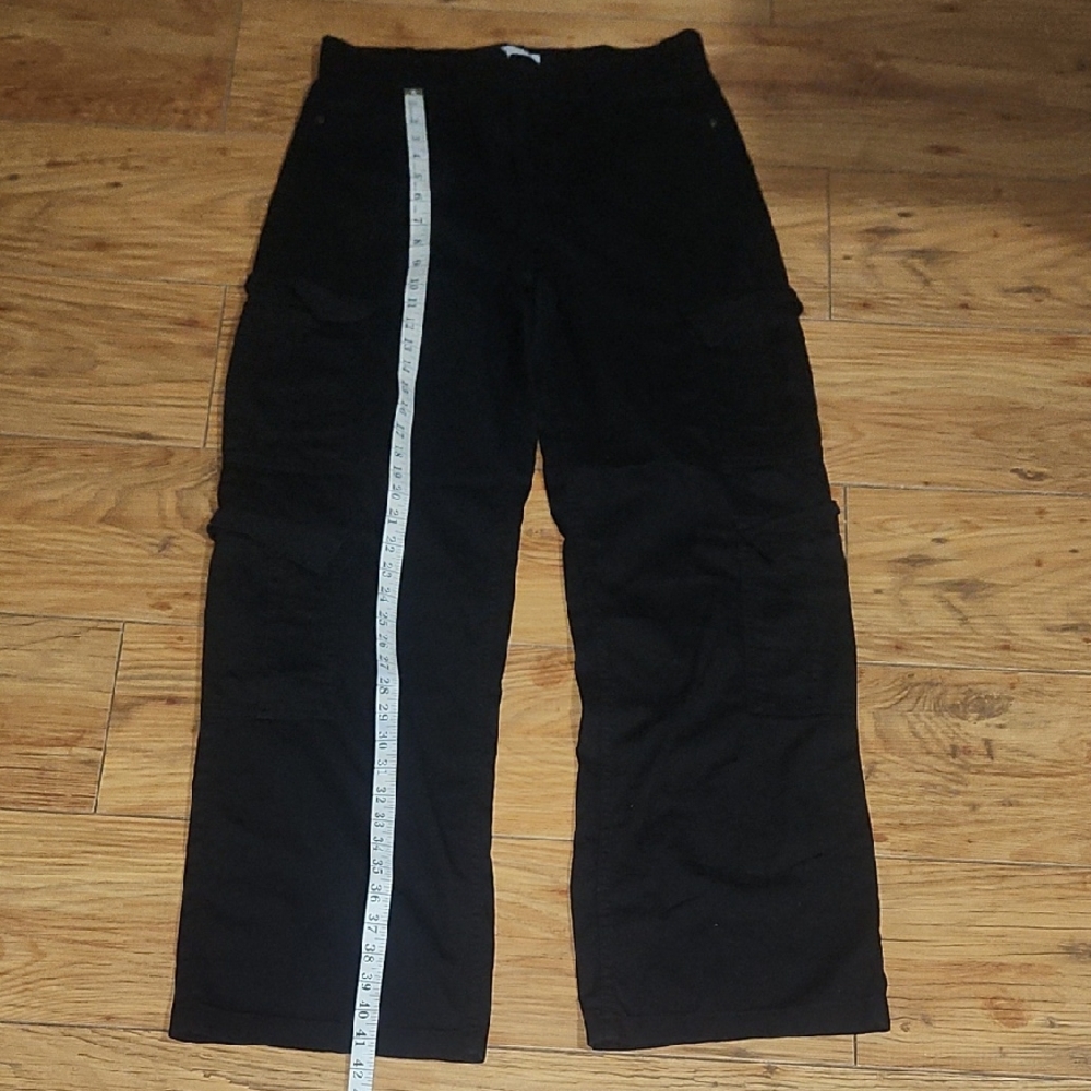 Sofia By Sofia Vergara Black Cargo Pants - image 1